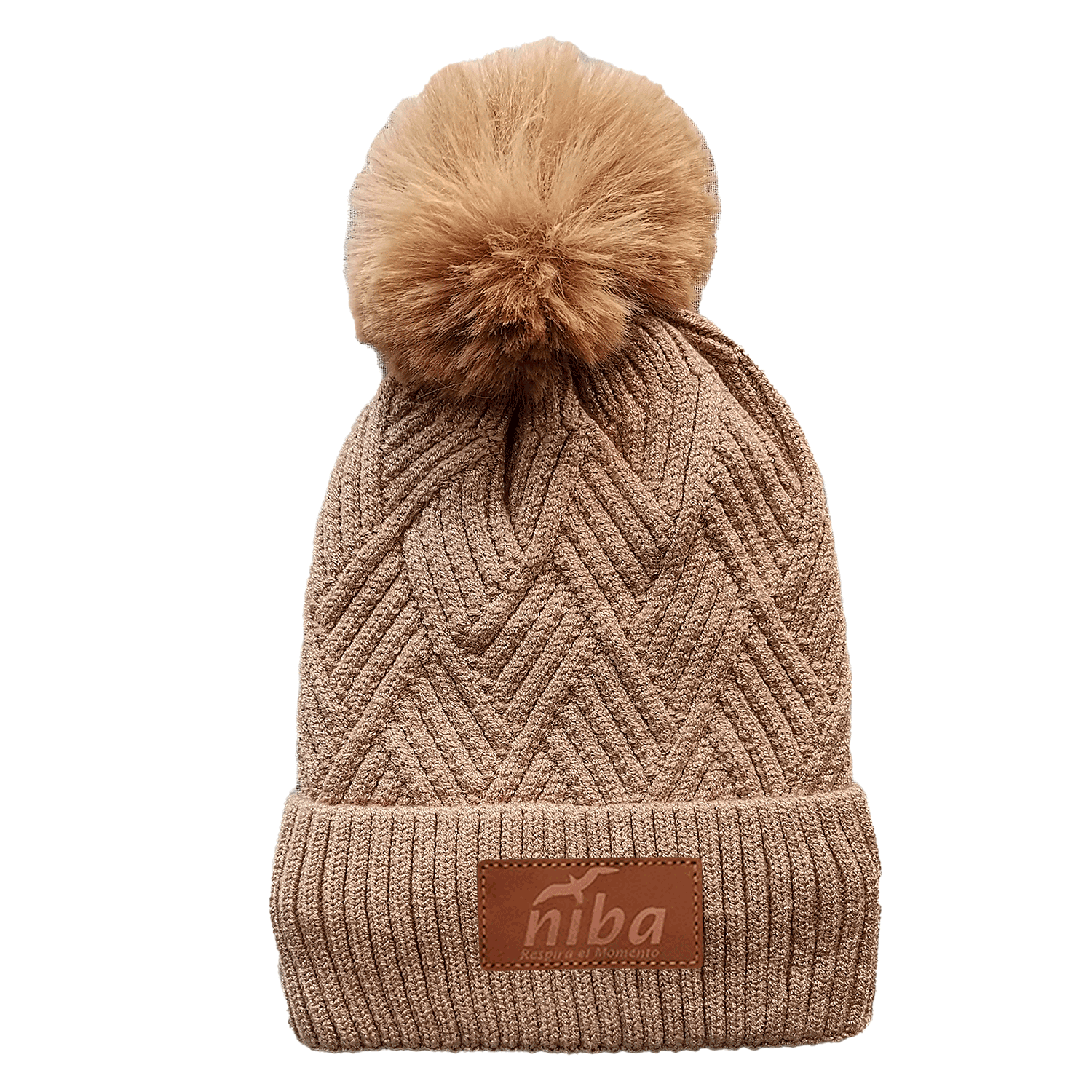 Gorro de lana Huingan Café Niba