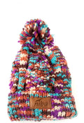 Gorro De Lana Camuflaje Morado Niba