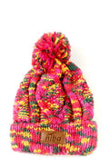 Gorro De Lana Camuflaje Rosa/Amarillo Niba
