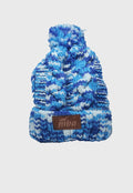 Gorro De Lana Camuflaje Azul/Blanco Niba