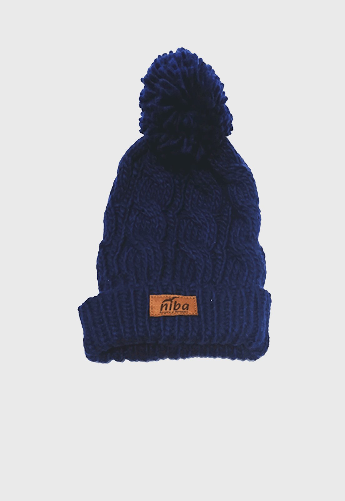Gorro De Lana Yacal Azul Niba
