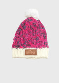 Gorro De Lana Arrayan Rojo/Blanco Niba