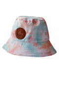 Gorro Bucket Verde Rosado/Celeste Niba