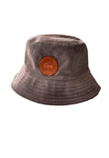 Gorro Bucket Cotelé Gris Niba