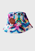 Gorro Bucket Multicolor Azul/Rojo/Morado Niba