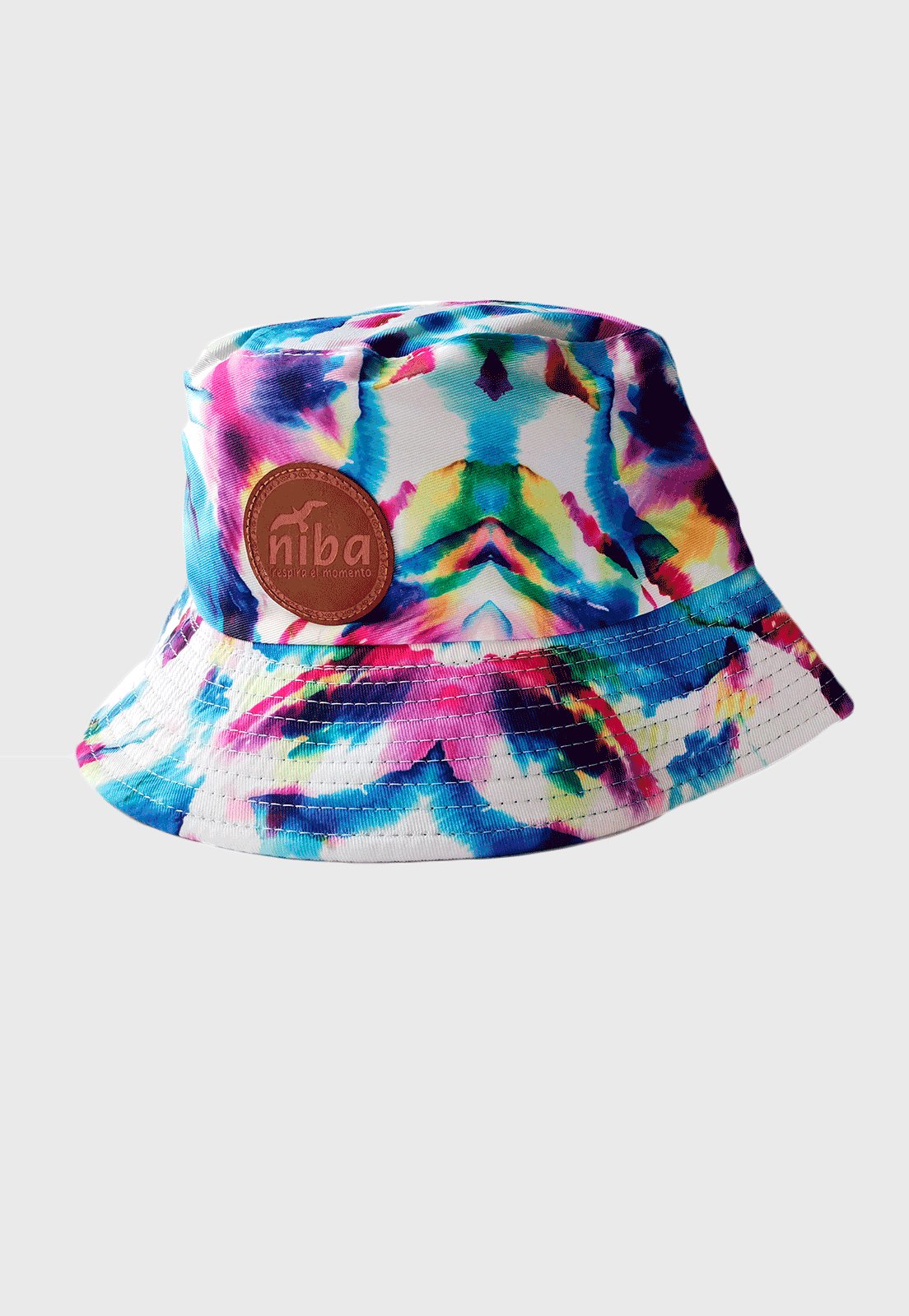 Gorro Bucket Multicolor Azul/Rojo/Morado Niba