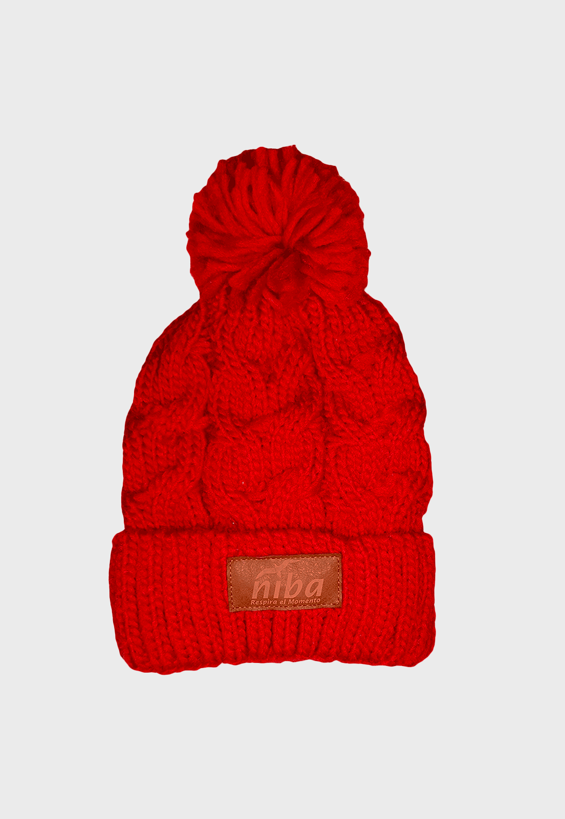 Gorro De Lana Laguna Yacal Rojo Niba