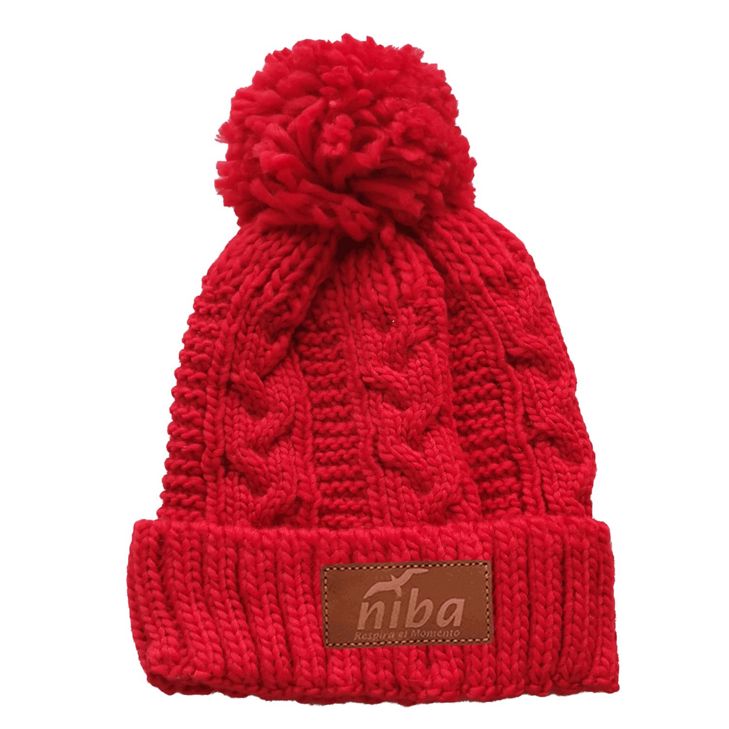 Gorro de lana Quinamavida Rojo Niba