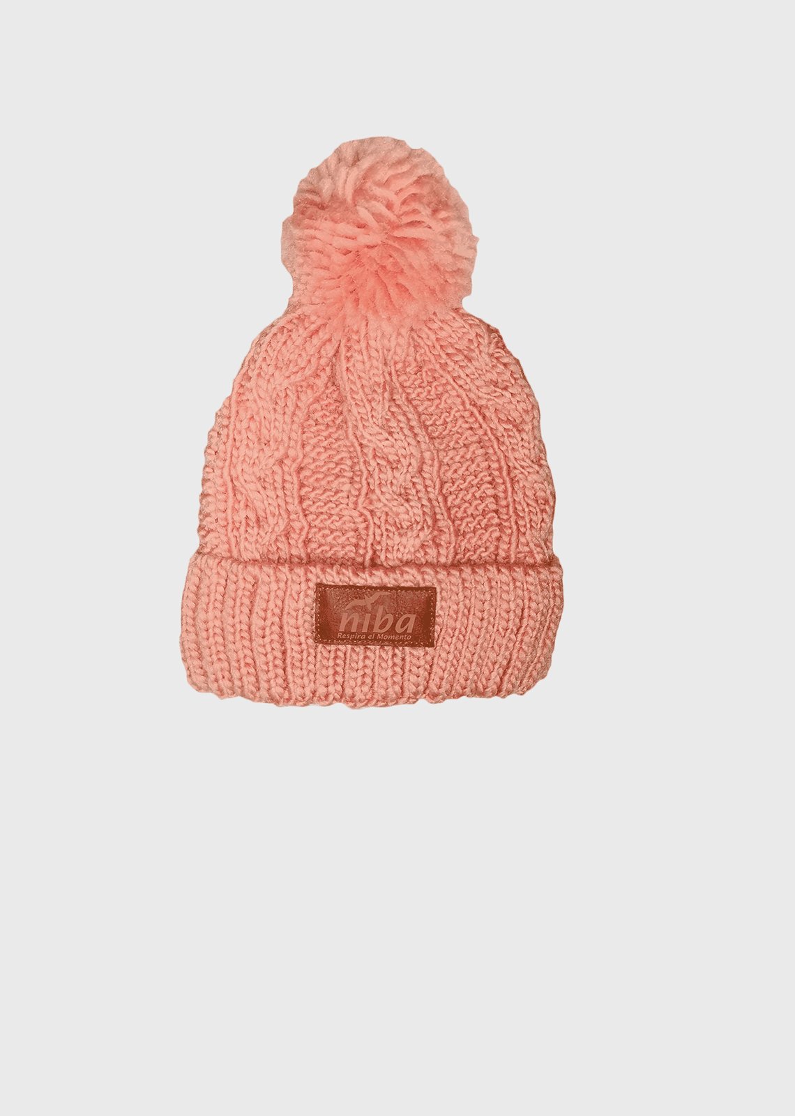 Gorro De Lana Laguna Lircay Rosado Niba