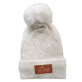 Gorro de lana Huingan Blanco Niba