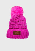 Gorro De Lana Lircay Rosa Niba