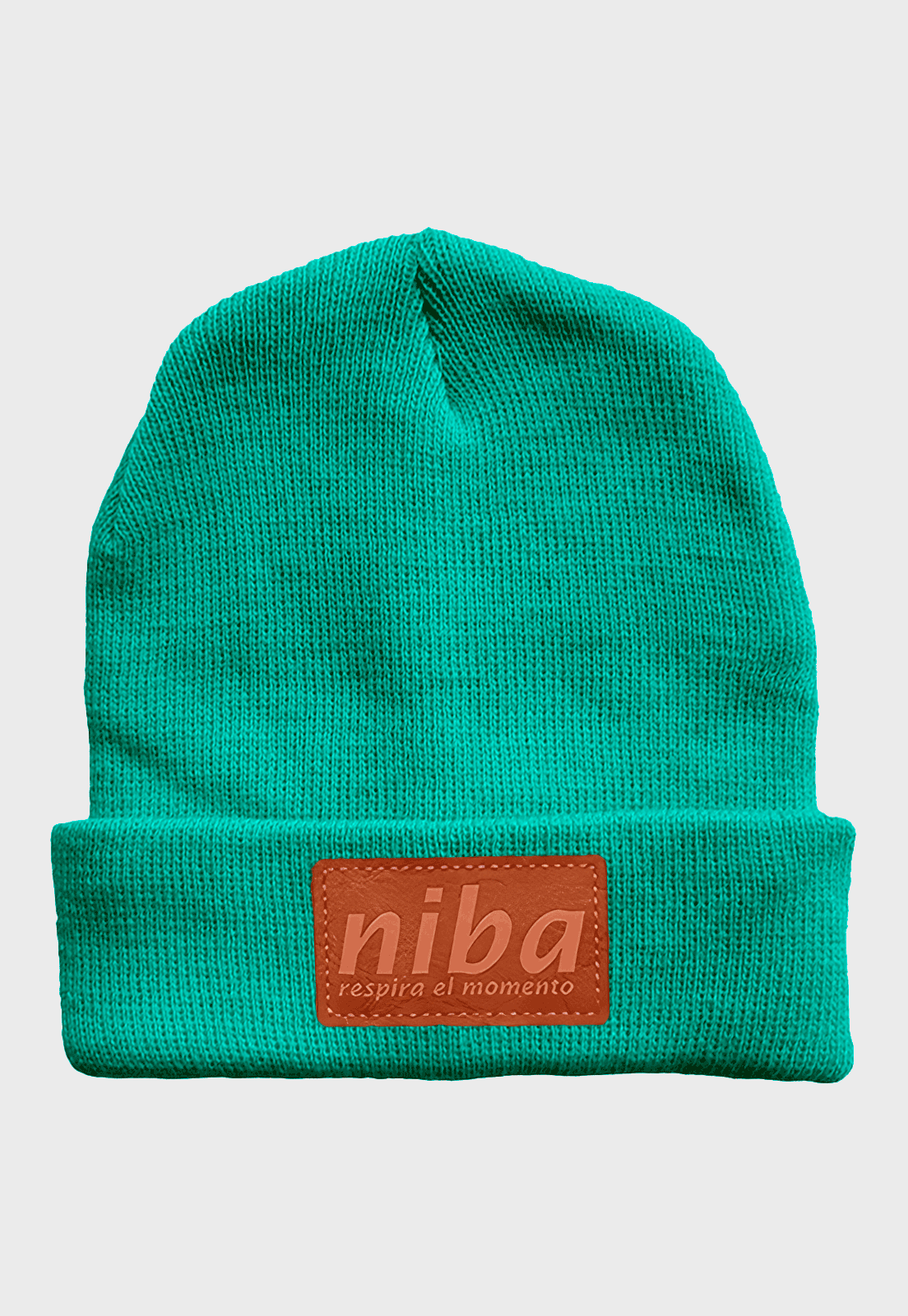 Gorro De Lana Los Maquis Verde Turquesa Niba