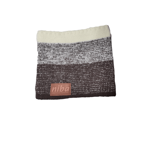 Bufanda Circular Hombre Café beige Niba - imagen 2