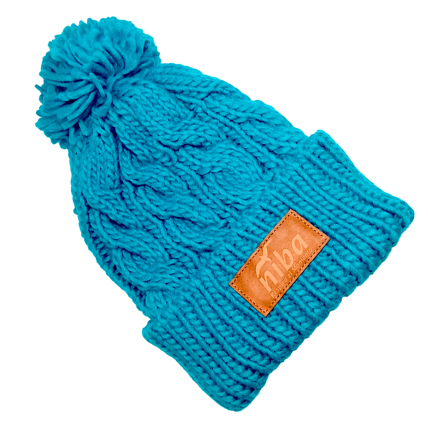 Gorro De Lana Yacal Celeste Niba