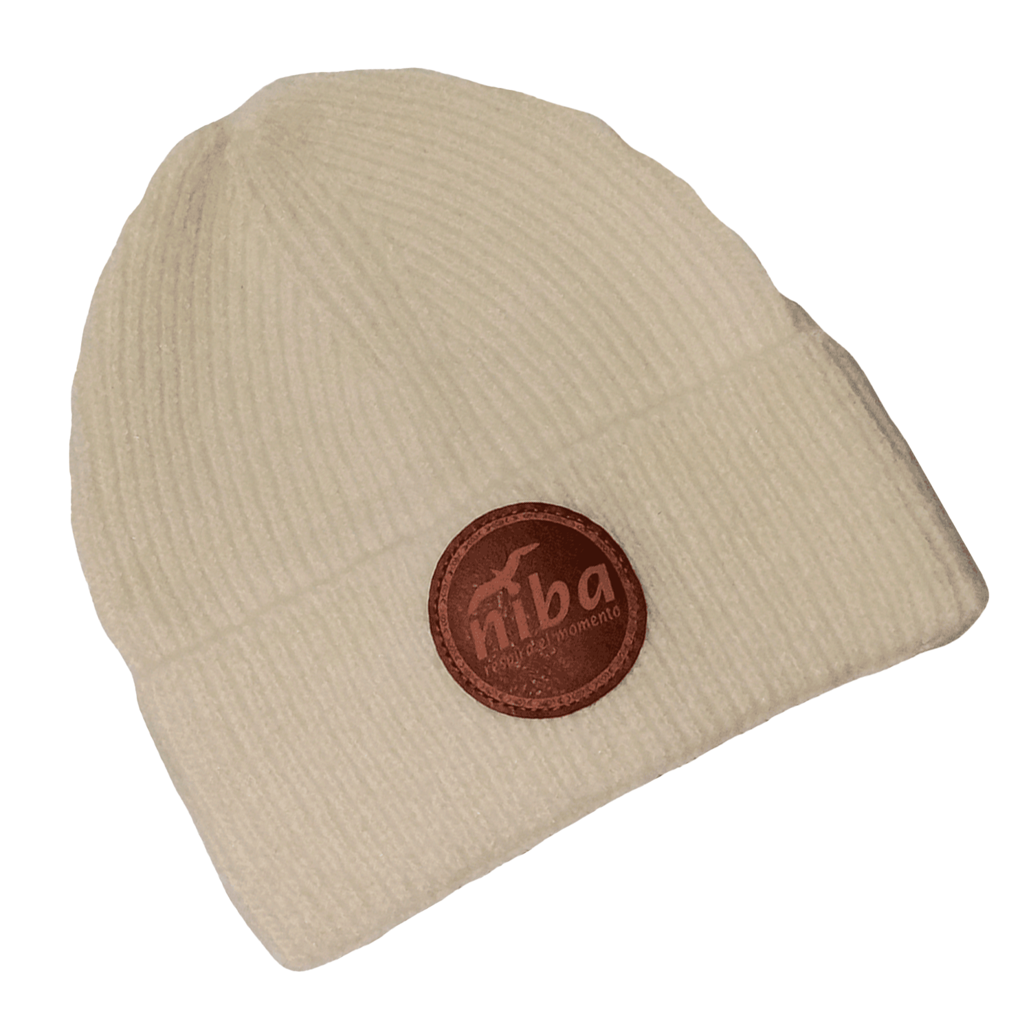 Gorro De Lana Laguna Torca Blanco Niba