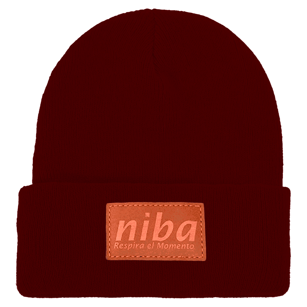 Gorro De Lana Los Maquis Burdeo Niba - imagen 2