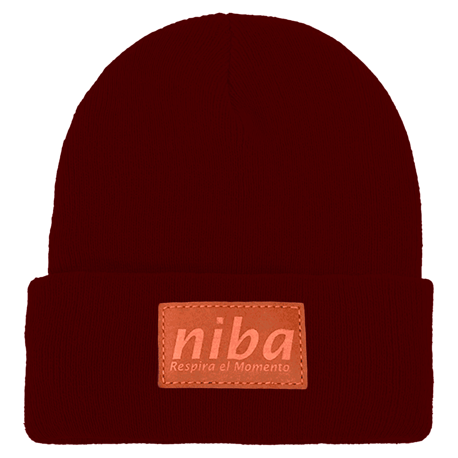 Gorro De Lana Los Maquis Burdeo Niba - imagen 2