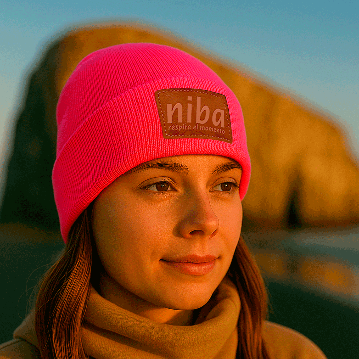 Gorro De Lana Los Maquis Rosa 3 Niba - imagen 3