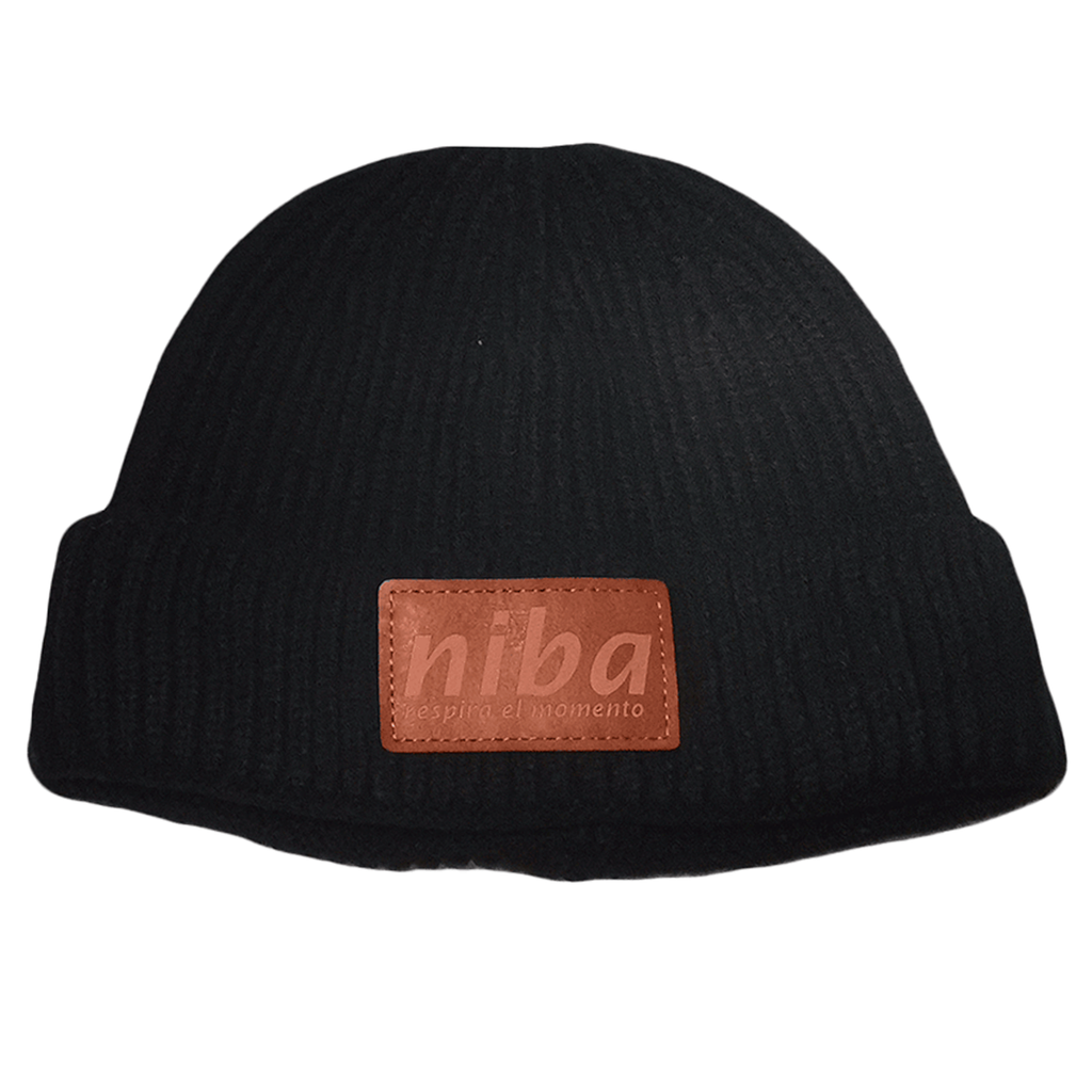 Gorro De Lana Snug Negro Niba - imagen 2