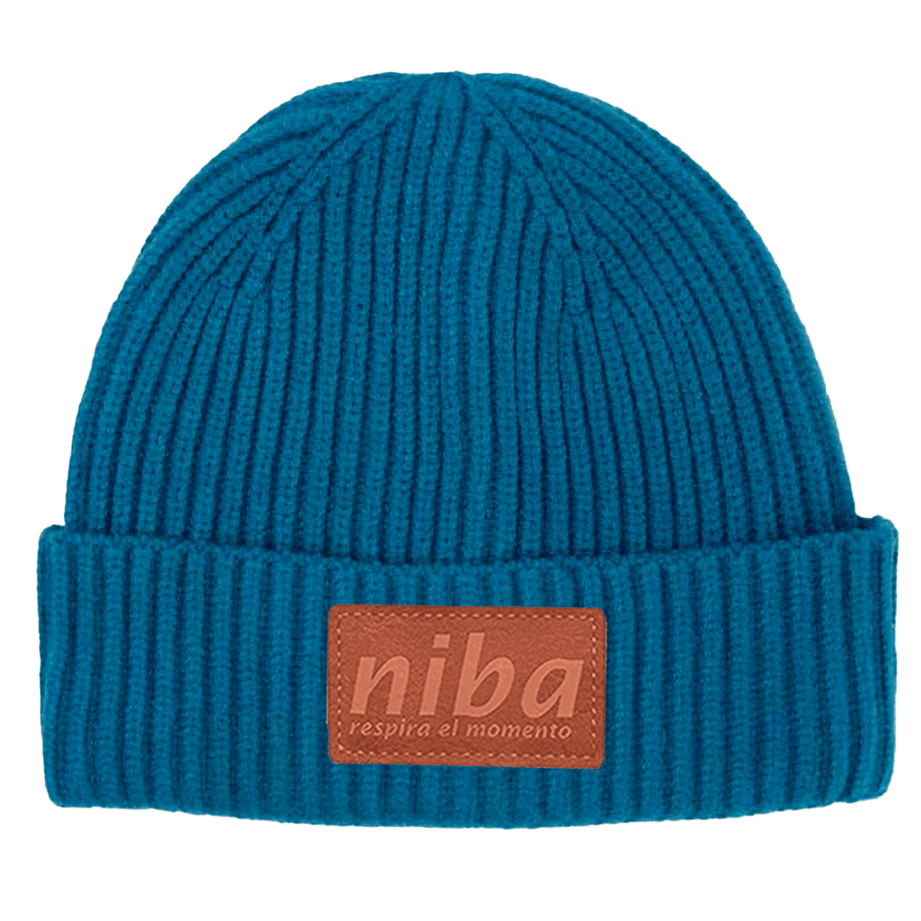 Gorro De Lana Las Nalcas Azul Niba - imagen 2