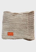 Bufanda Cuello De Lana Circular Beige Niba