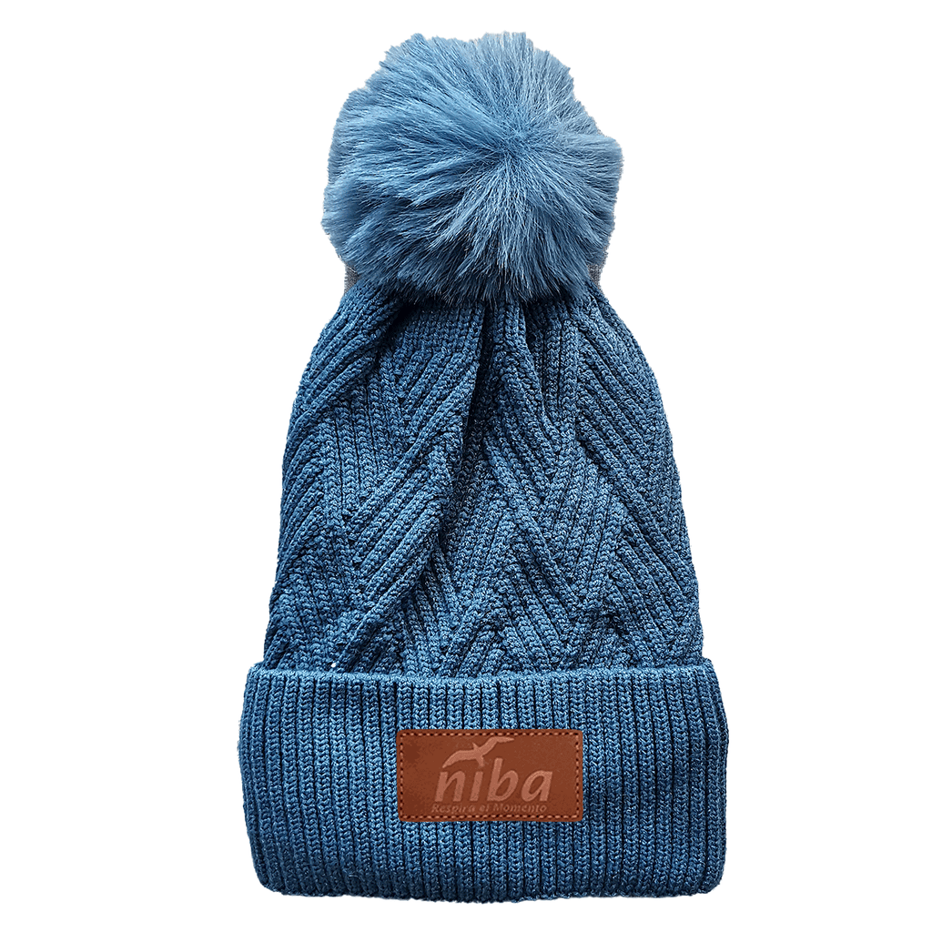 Gorro de lana Huingan Azul Niba - imagen 2