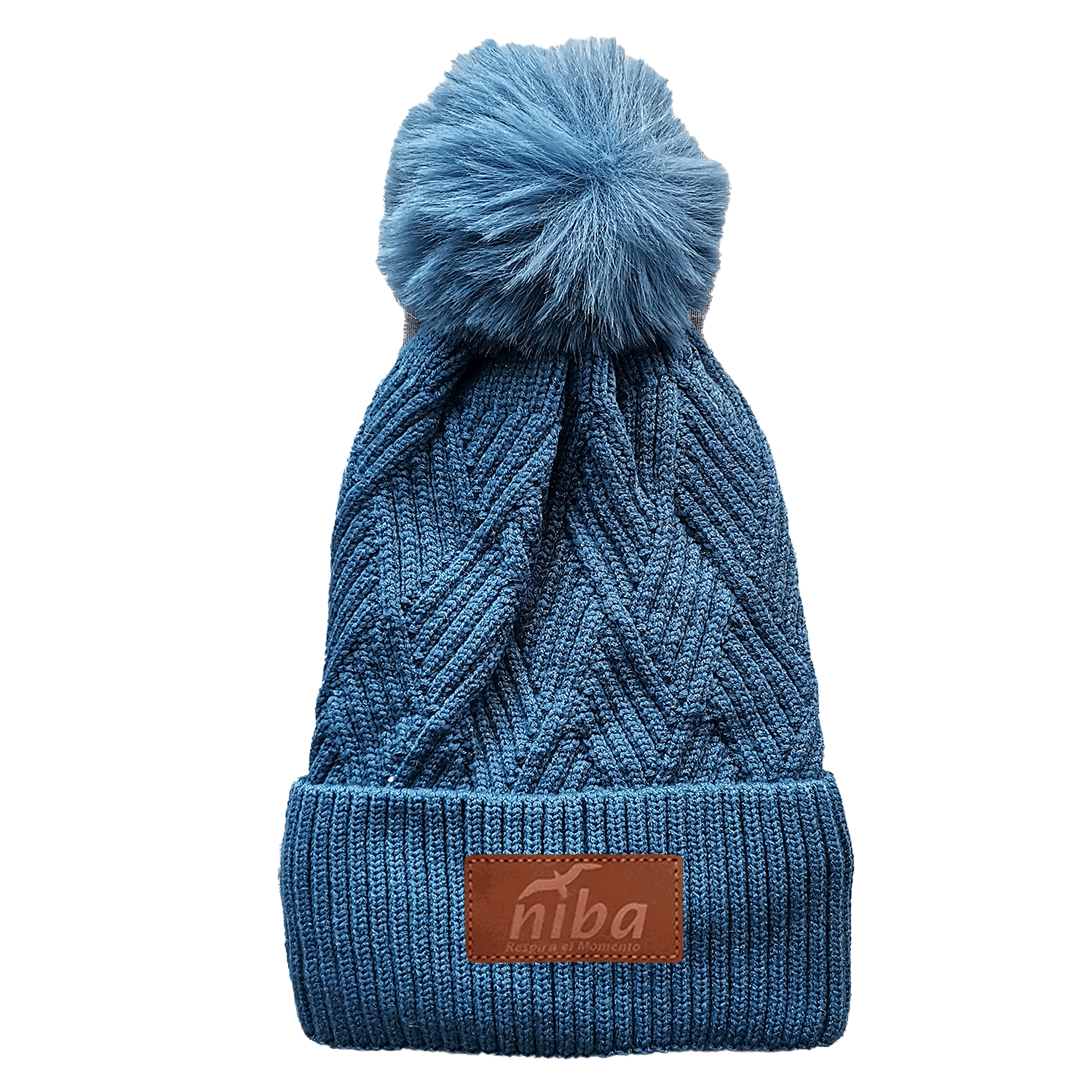 Gorro de lana Huingan Azul Niba - imagen 2