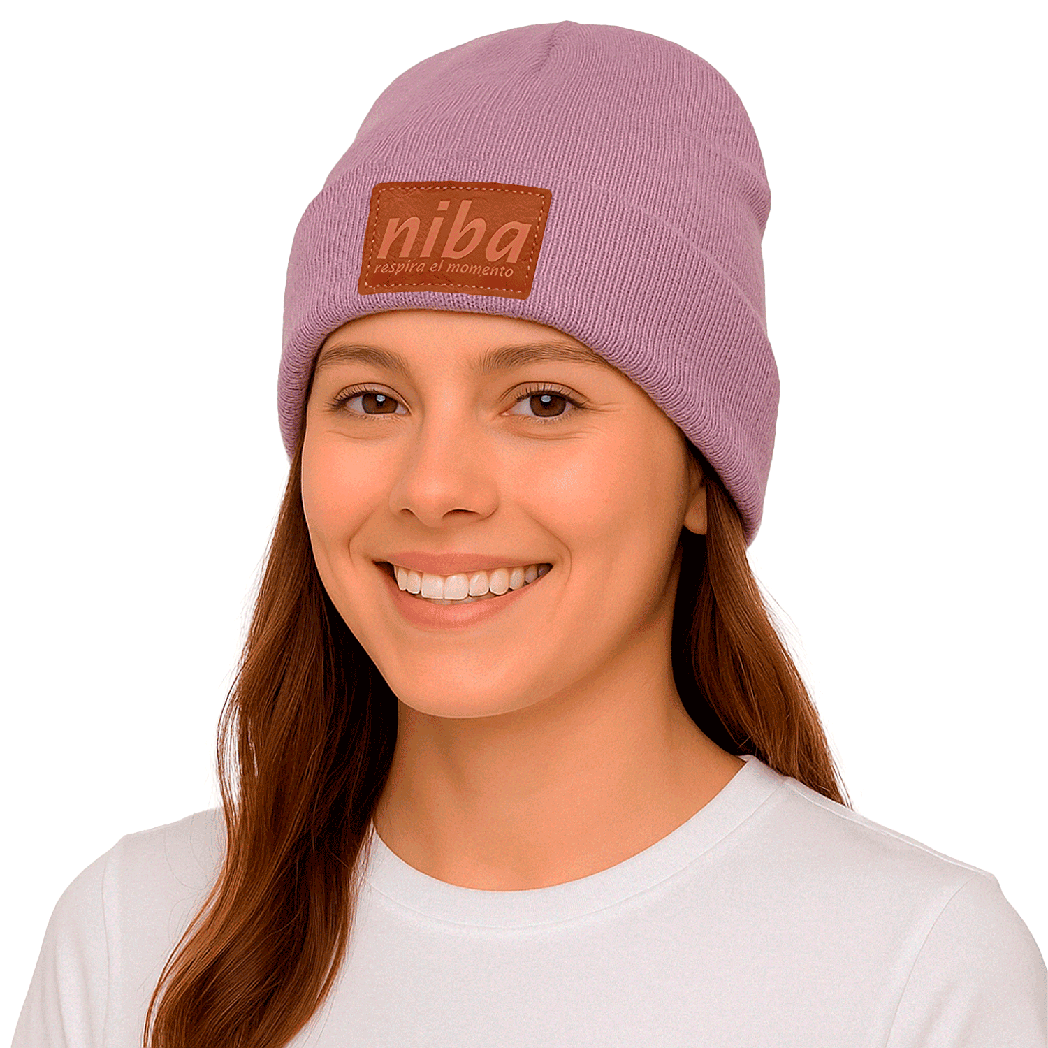 Gorro De Lana Los Maquis Pastel Morado Niba - imagen 3