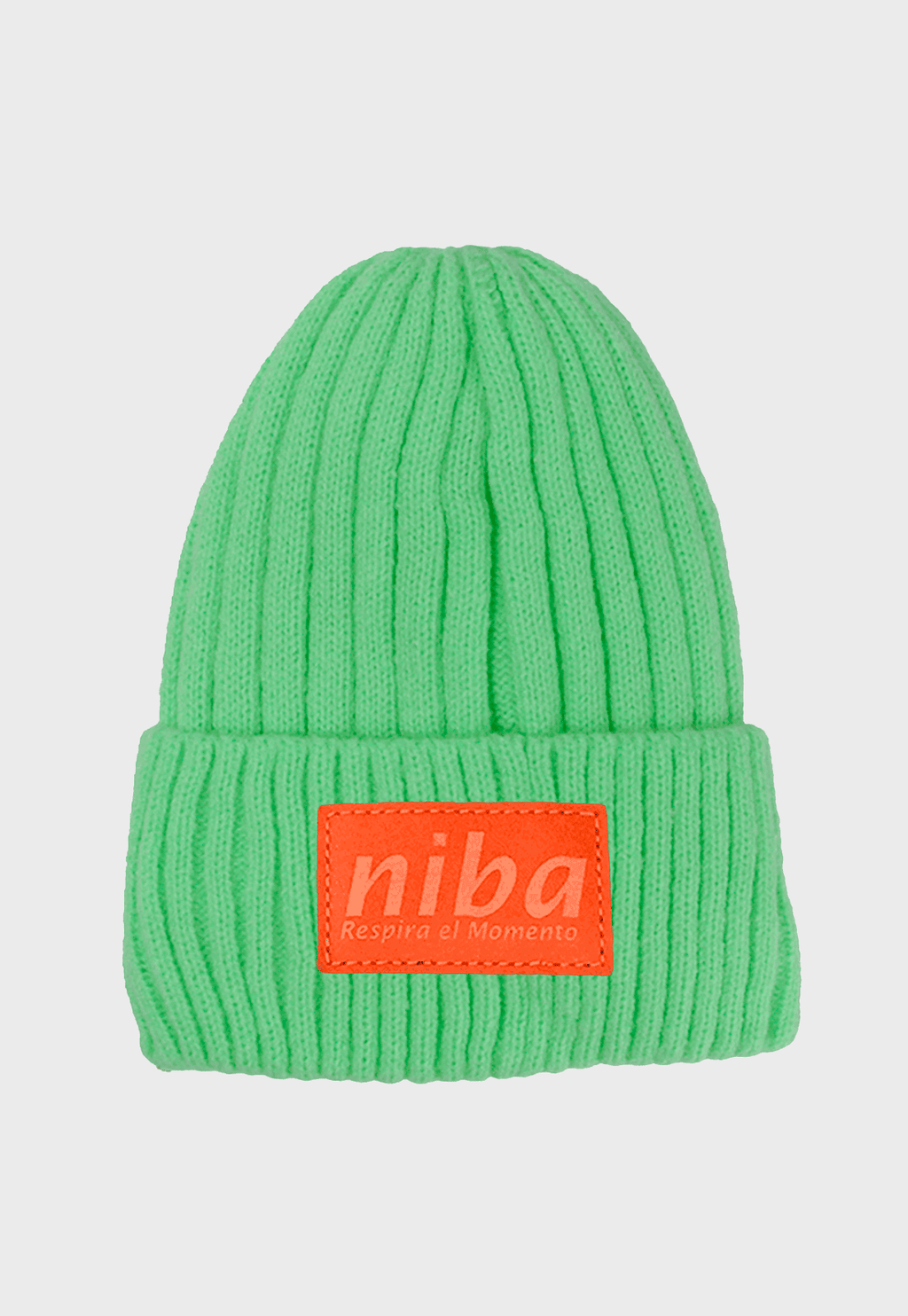 Gorro De Lana Laguna El Salto Verde Niba