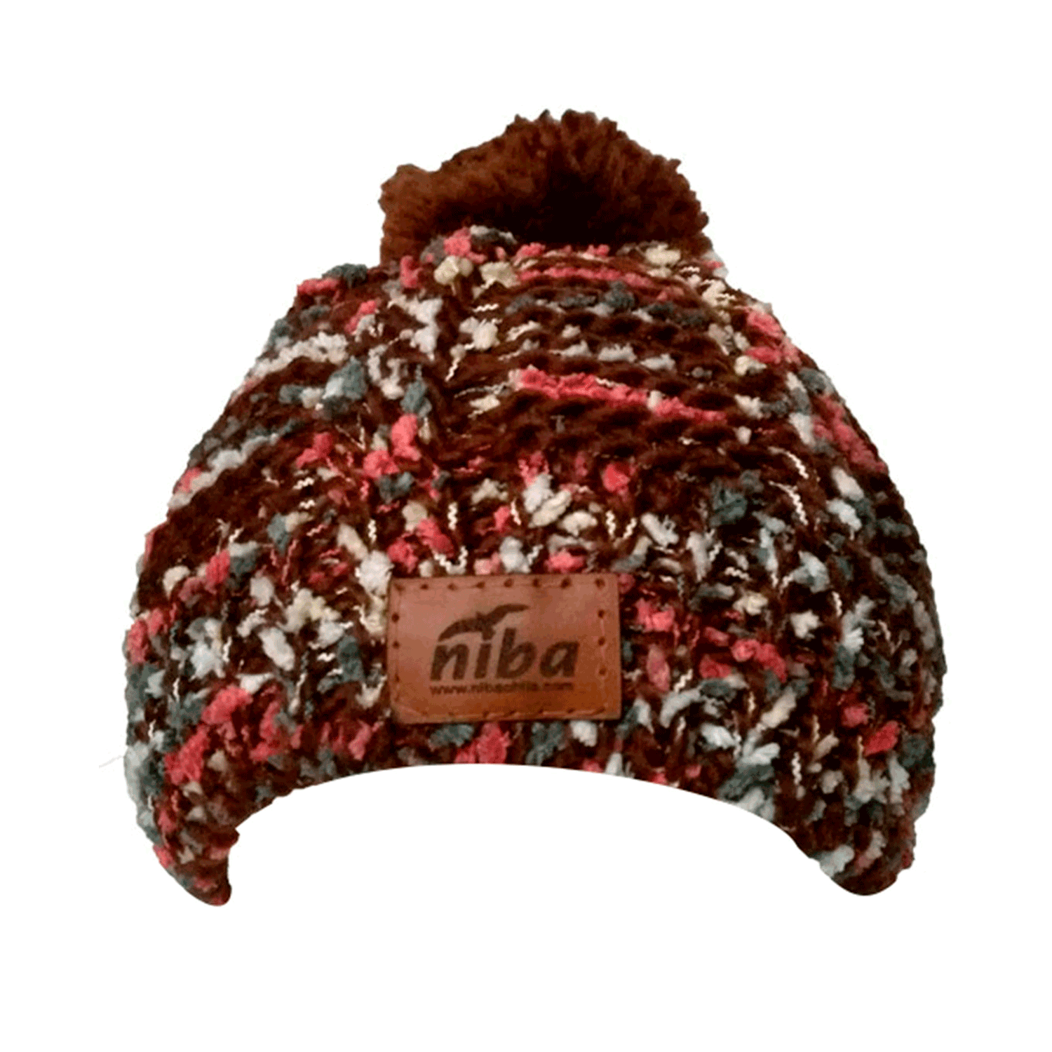 Gorro De Lana Arrayan Café Niba - imagen 3