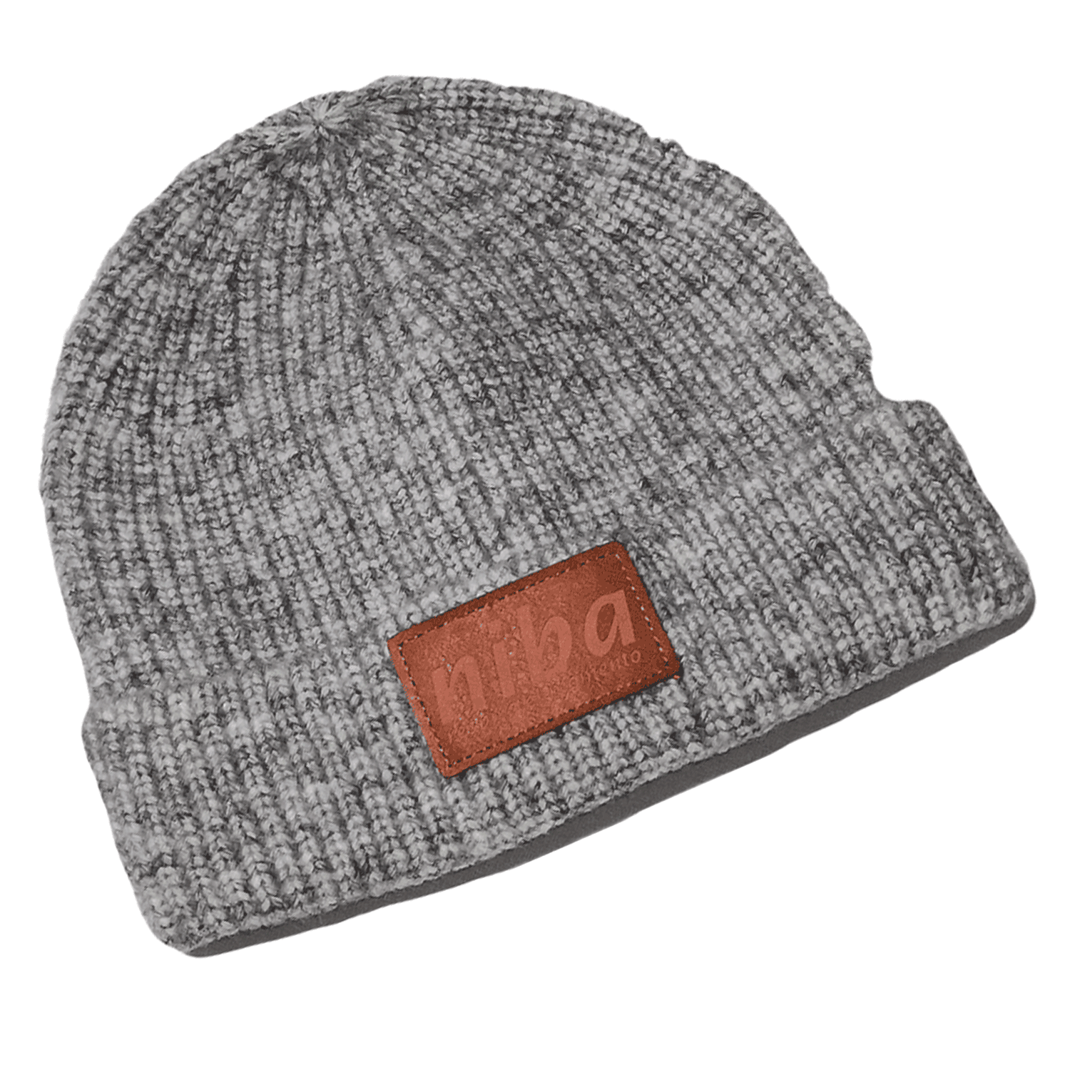Gorro De Lana Laguna Nevados Gris Niba - imagen 2