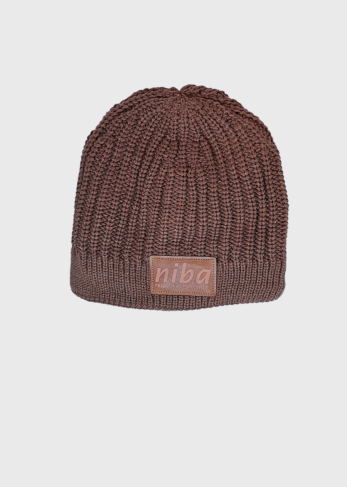 Gorro De Lana Melado Café Niba