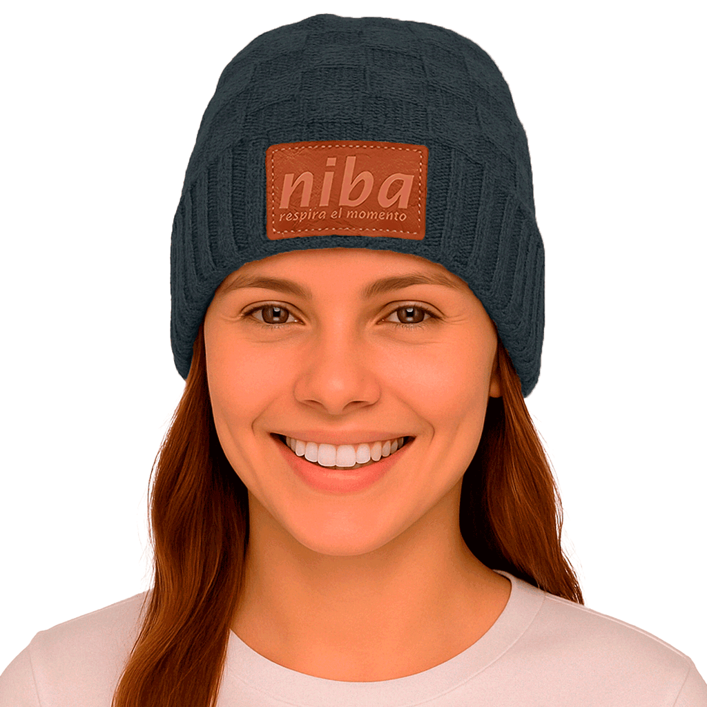 Gorro De Lana Los Queules Gris Niba - imagen 3