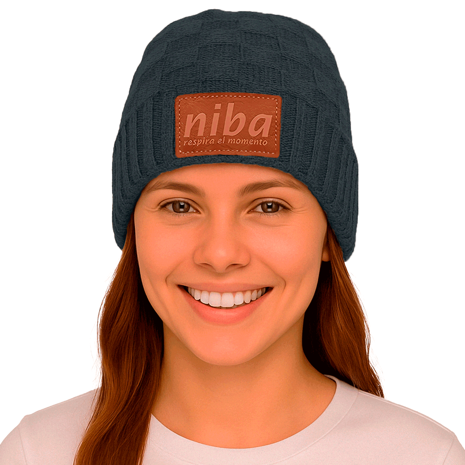 Gorro De Lana Los Queules Gris Niba - imagen 3