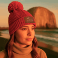 Gorro de lana Huingan Rojo Niba
