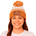 Gorro De Lana Laguna Dial Mostaza/Blanco Niba