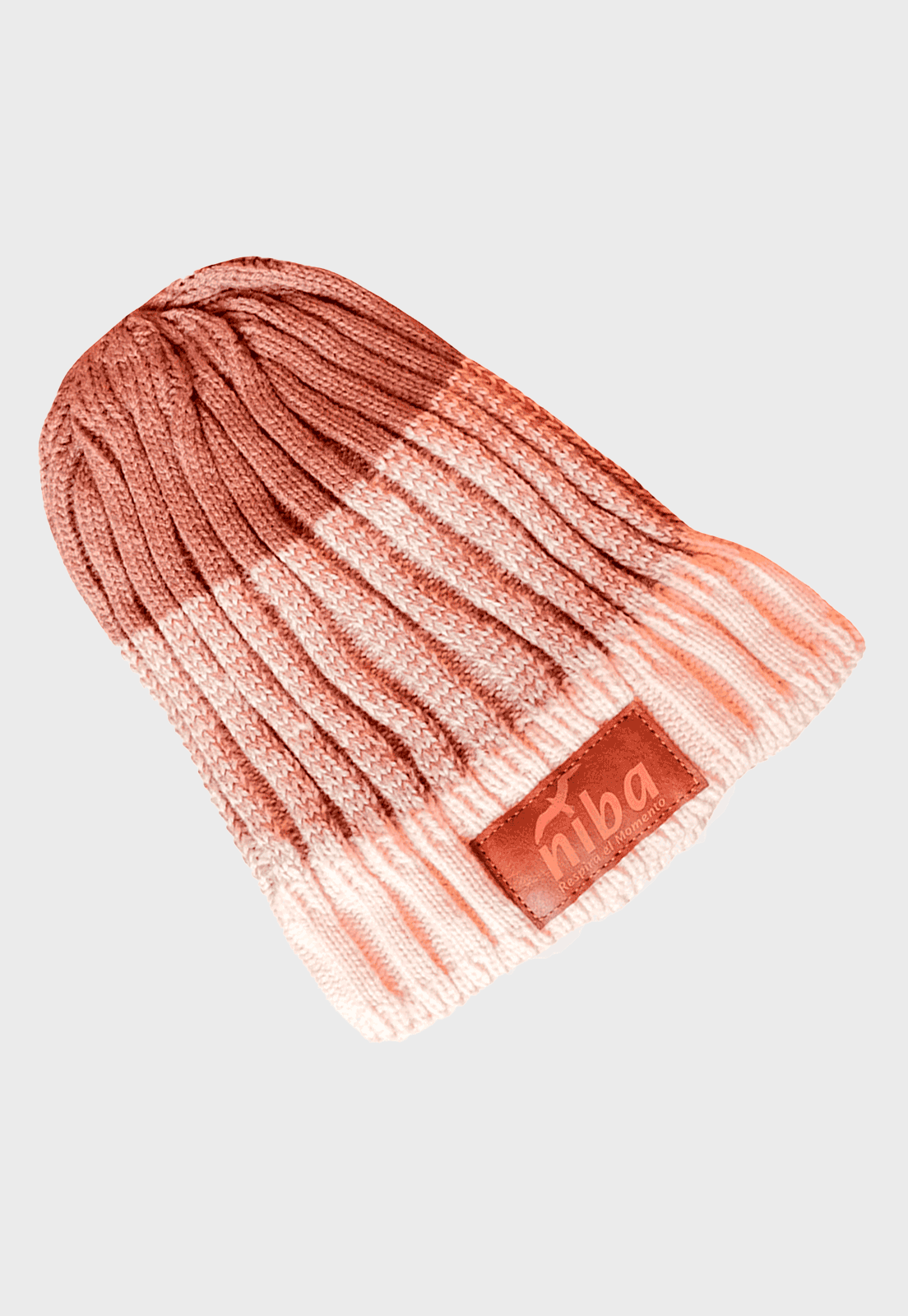 Gorro De Lana Río Maule Beige /Café Niba