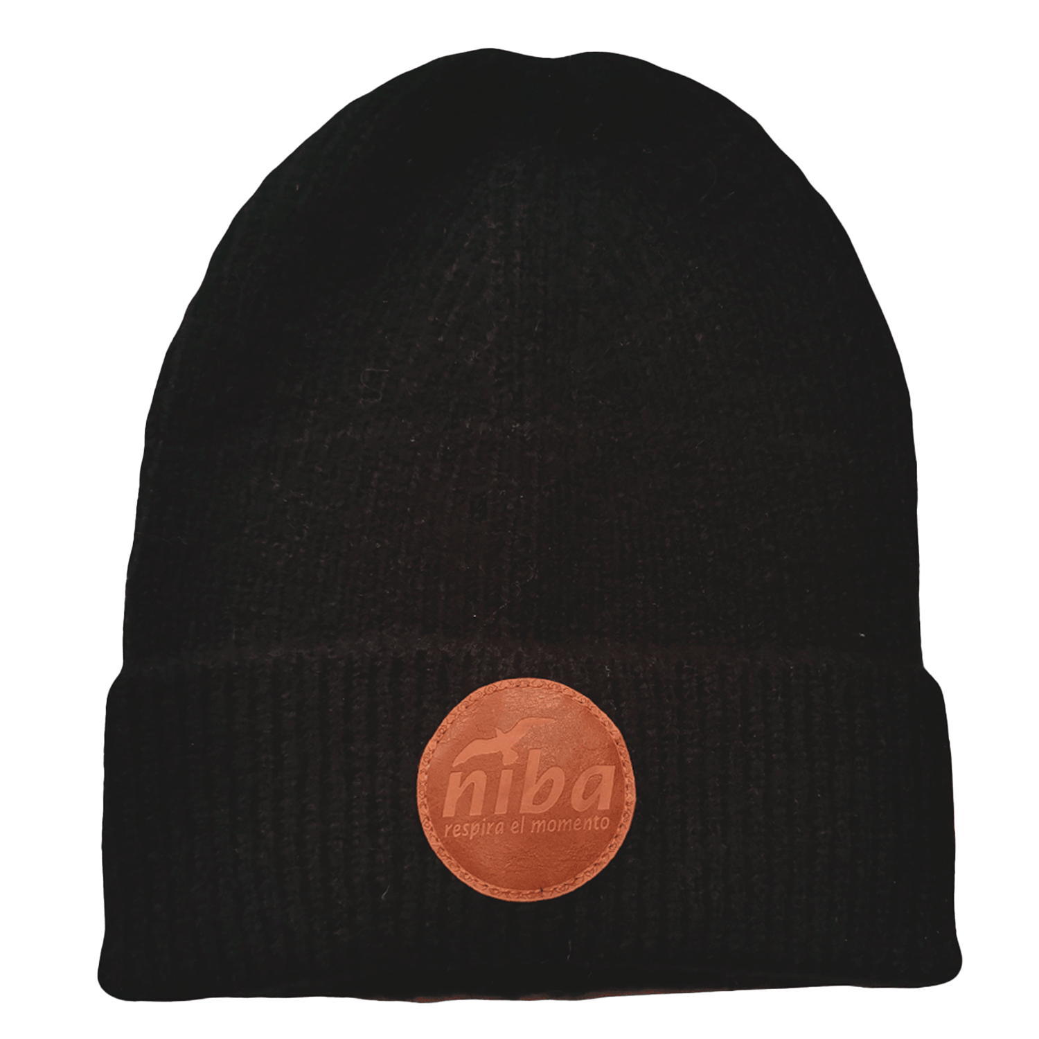 Gorro De Lana Laguna Torca Negro Niba