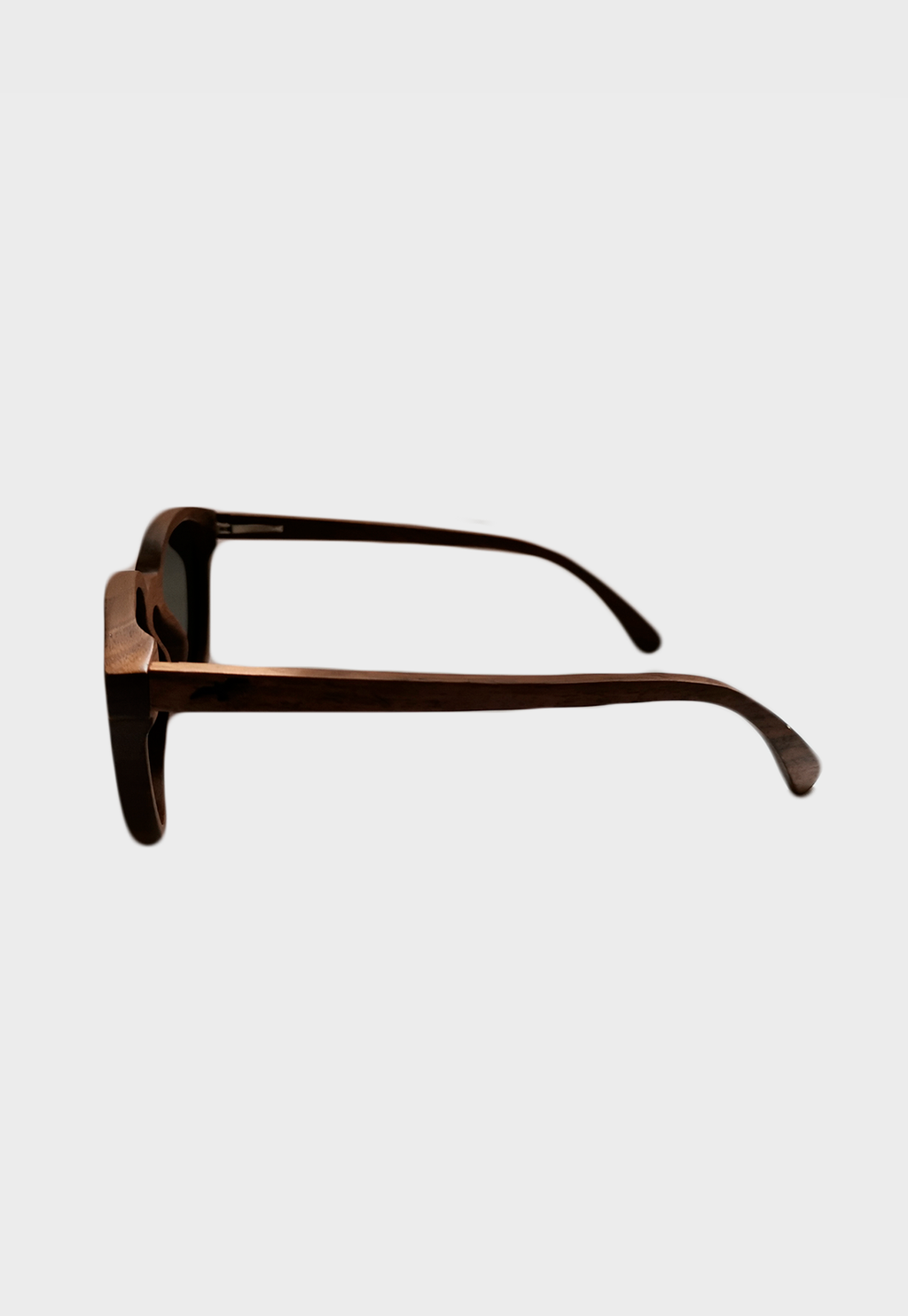 Lentes De Sol Varilla De Madera Chovellen Negro Niba - imagen 3