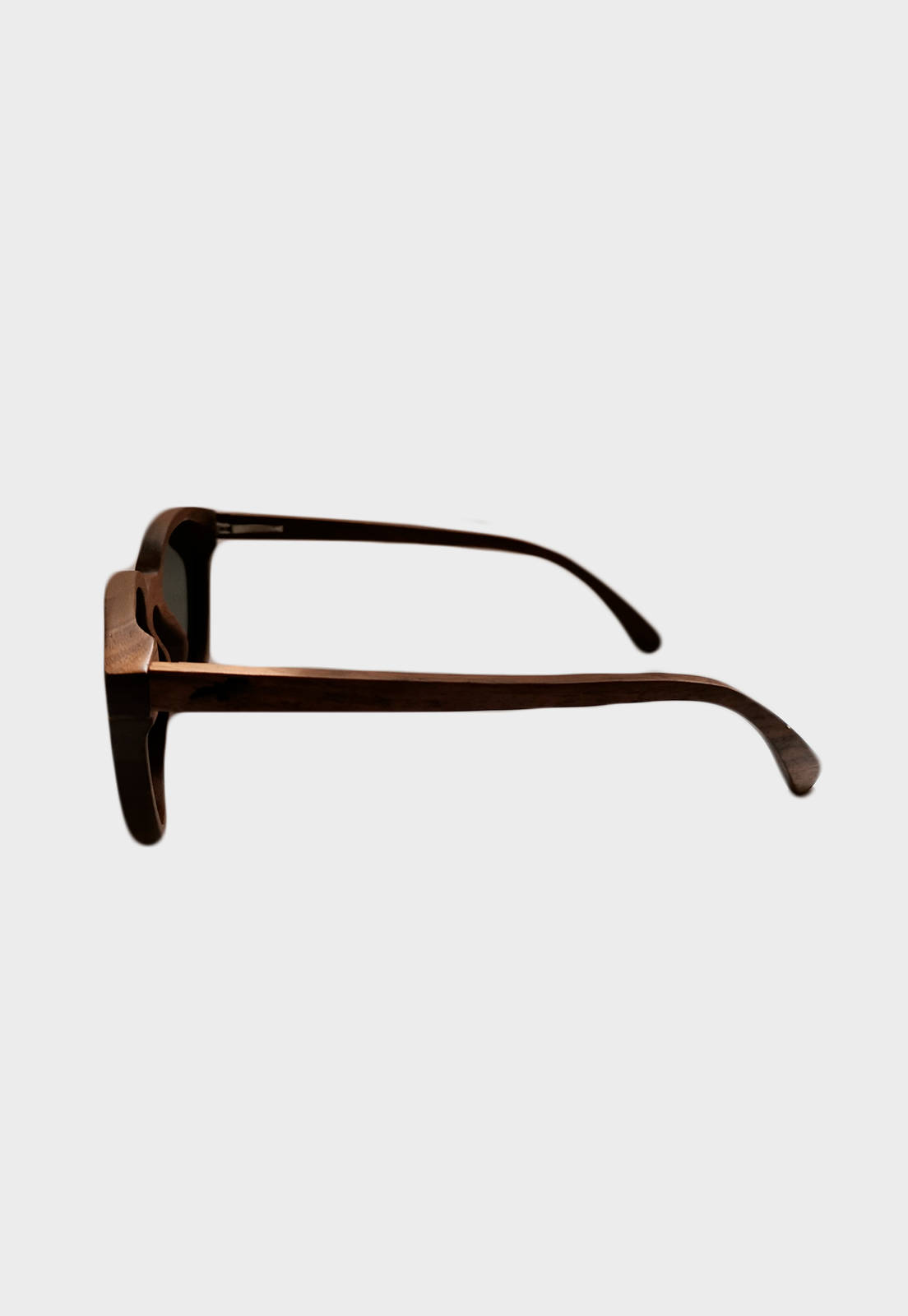 Lentes De Sol Varilla De Madera Chovellen Negro Niba - imagen 3