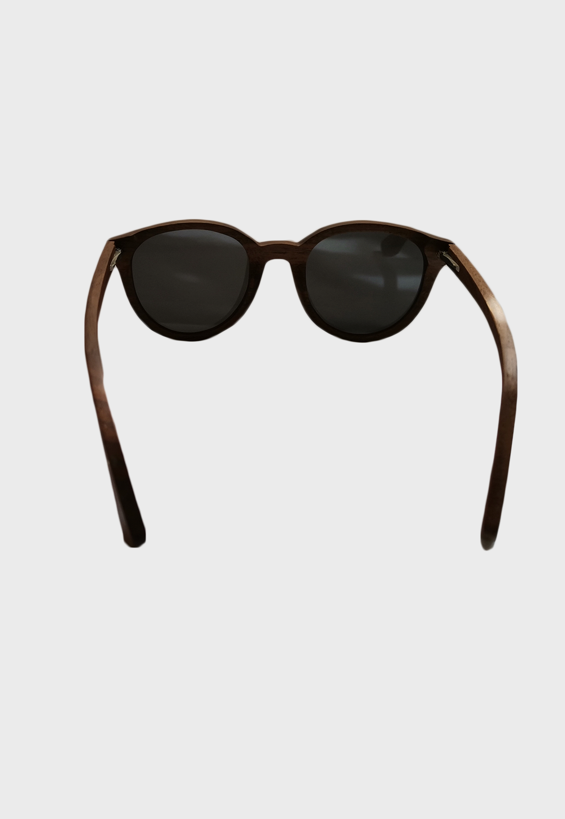Lentes De Sol Varilla De Madera Chovellen Negro Niba - imagen 4