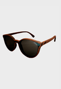 Lentes De Sol Varilla De Madera Chovellen Negro Niba