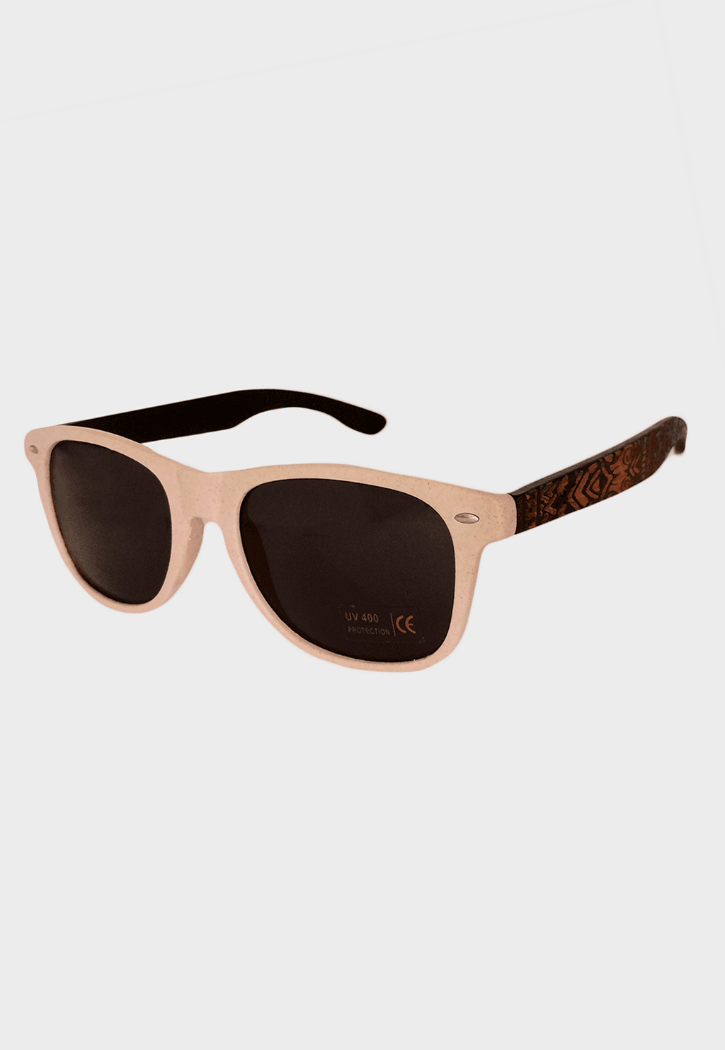 Lentes De Sol De Madera Huingane Negro Niba