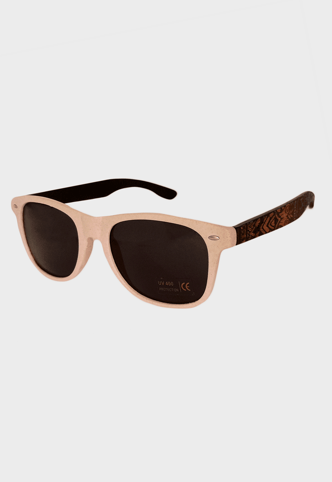 Lentes De Sol De Madera Huingane Negro Niba