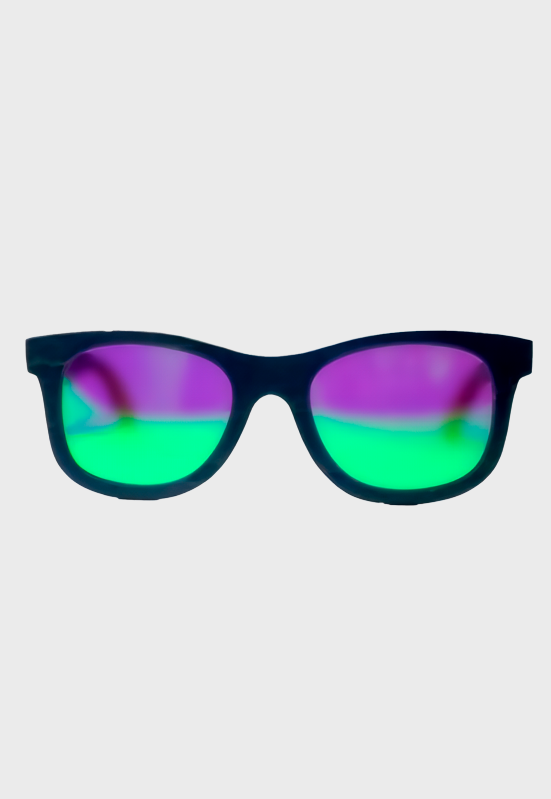 Lentes De Sol De Madera Chanquiuque Azul Niba - imagen 2