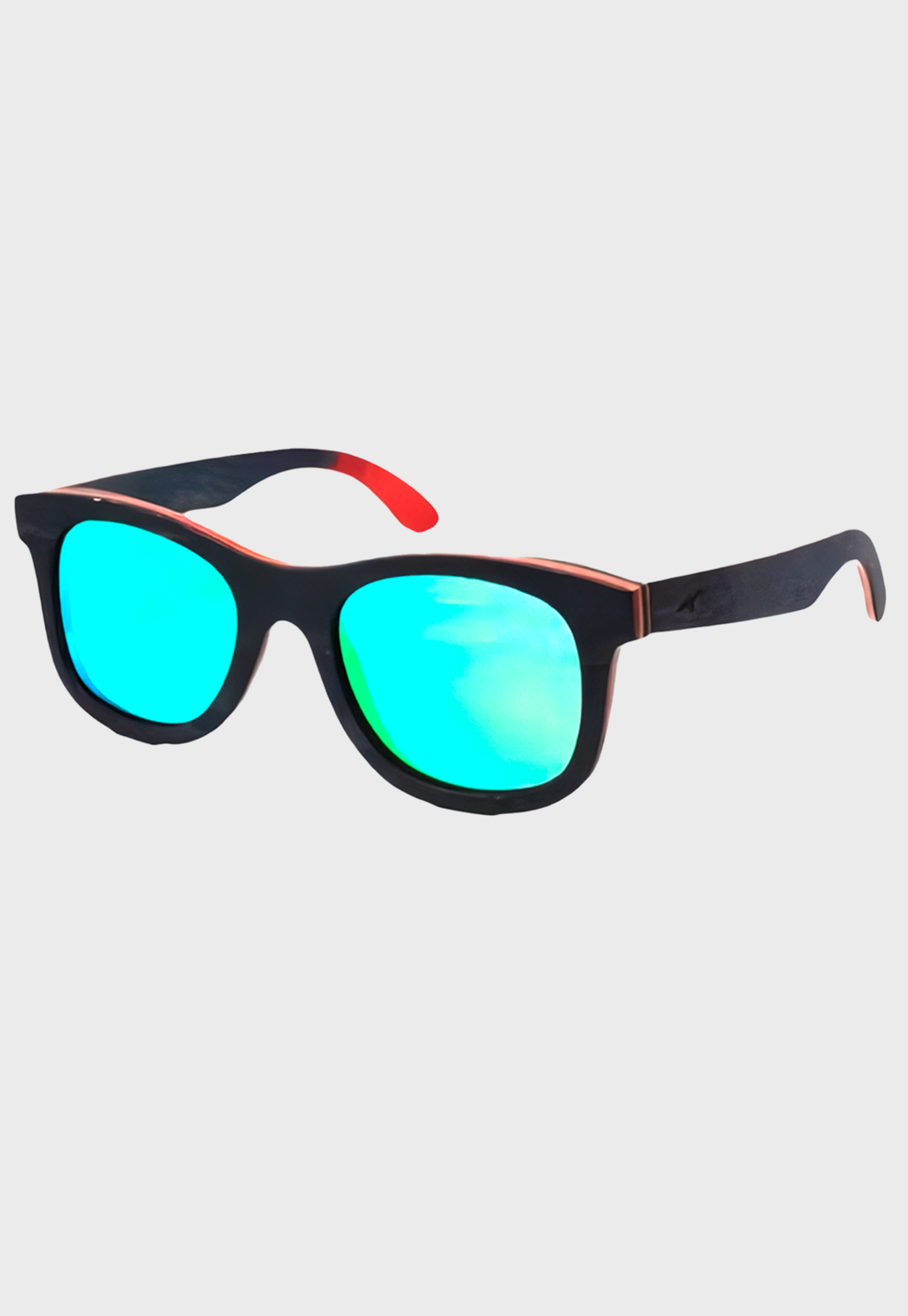 Lentes De Sol De Madera Chanquiuque Azul Niba