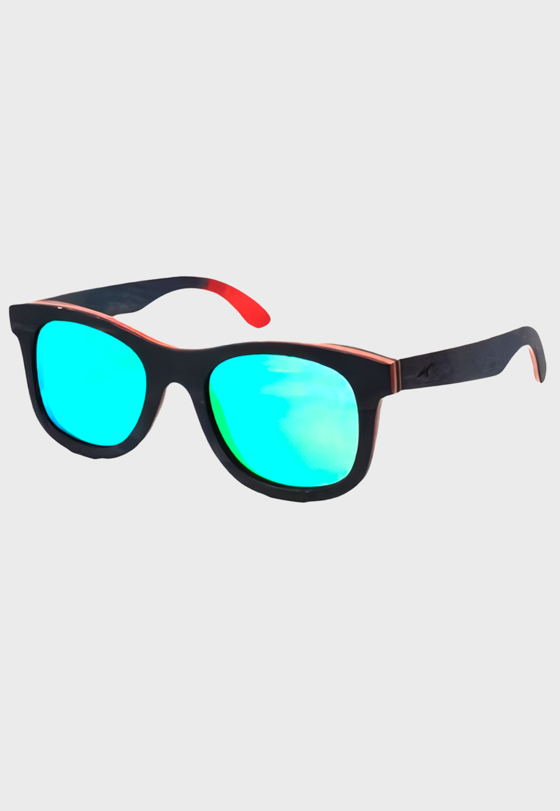 Lentes De Sol De Madera Chanquiuque Azul Niba