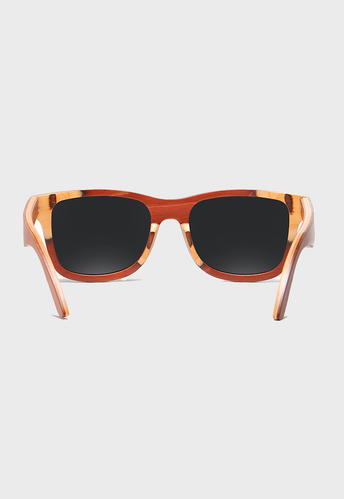 Lentes De Sol De Madera Chanquiuque Café Niba - imagen 4
