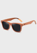 Lentes De Sol De Madera Chanquiuque Café Niba