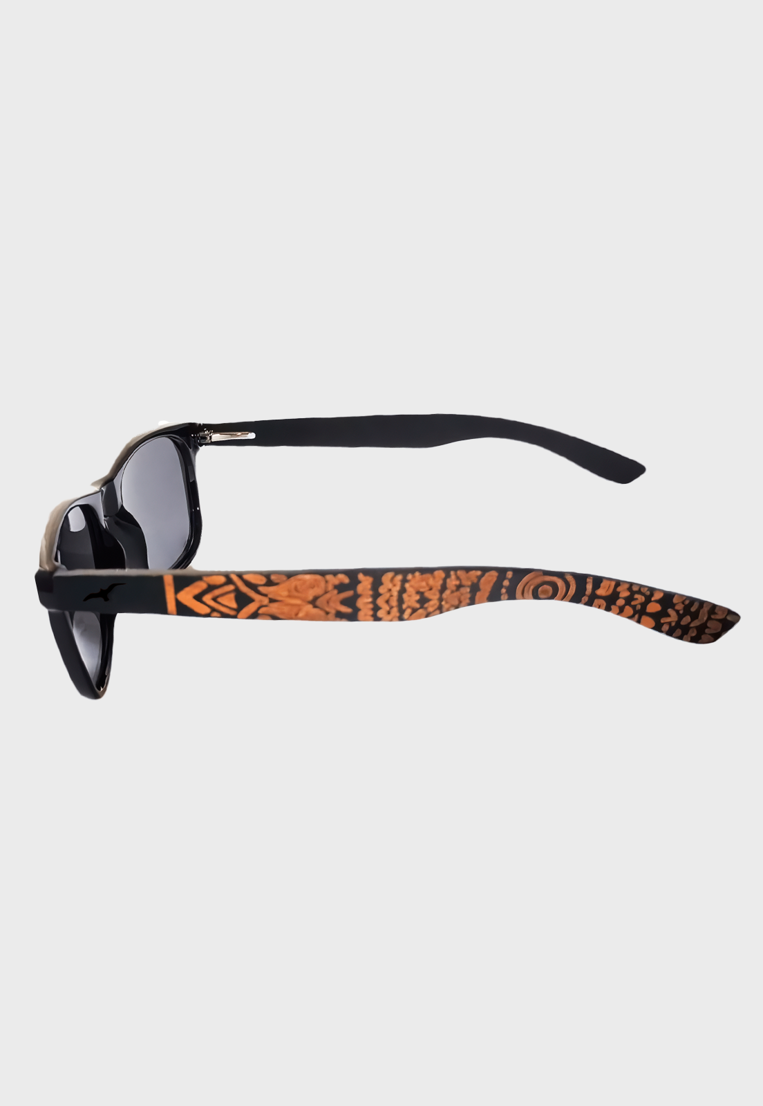 Lentes De Sol Varilla De Madera Curtiduría Negro Niba - imagen 2